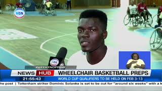 The Kenya Wheelchair basketball team prepares for the qualifiers in South Africa