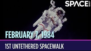 OTD in Space – February 7: 1st Untethered Spacewalk