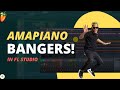 How to make Amapiano beat on FL Studio Easy Tutorial