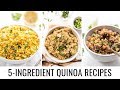 Easy 5 INGREDIENT Quinoa Recipes 👋🏻 vegan & gluten-free Easy 5 INGREDIENT Quinoa Recipes 👋🏻 vegan & gluten-free