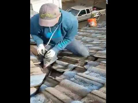 Tile Roof repair/ Valley cleaning Tile Roof repair/ Valley cleaning