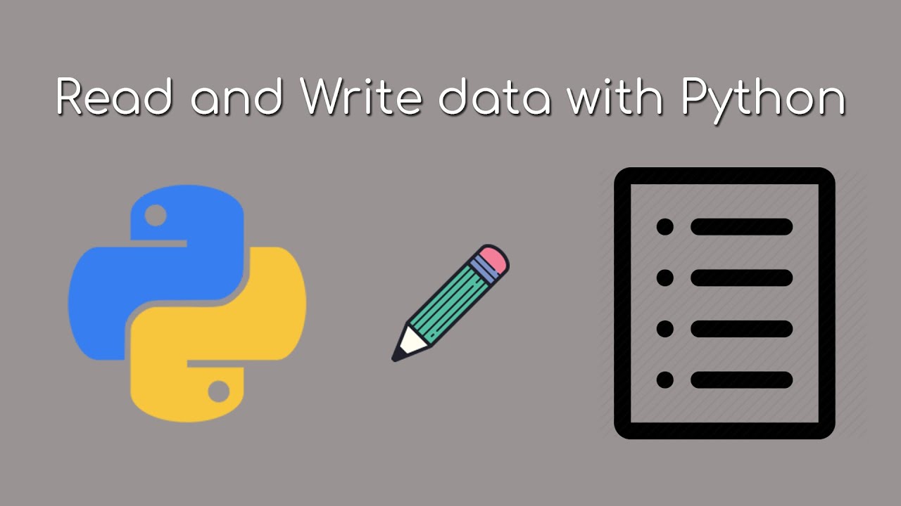 Use Python To Read And Write Files! - YouTube