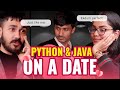 When JAVA meets PYTHON [ Programming languages on Valentine’s Date] Coding Ninjas