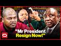 EFF MPs TEAR RAMAPHOSA'S PRESIDENCY TO PIECES LIVE IN PARLIAMENT