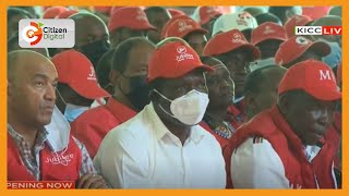 “Chunga mtu yangu jameni bwana,” President Kenyatta to ODM on Tuju ambitions in Nyanza