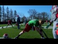 r football show a typical rutgers football practice