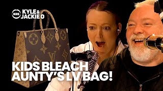 Enraged Aunty Finds Out Kids BLEACHED Her Louis Vuitton Bag! | The Kyle & Jackie O Show