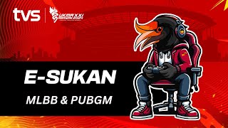 eSukan MLBB & PUBG (L) Berpasukan Hari Ke-2 Sesi Pagi | SUKMA Sarawak 2024