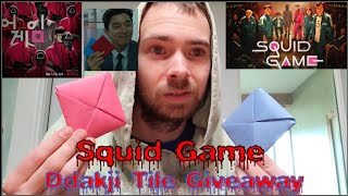 Squid Game: Ddakji Tiles Giveaway