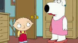 funny family guy brian dress up