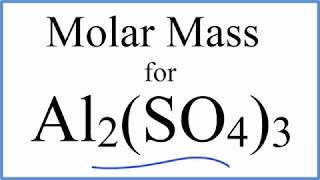 Molar Mass/Molecular Weight Calculation with Parentheses (Example)