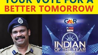 How to Vote to P Vijayan IPS for CNN-IBN Indian of The Year Popular Choice