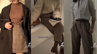 Dark Academia Outfits 🍂🗝📜 | Tiktok Compilation