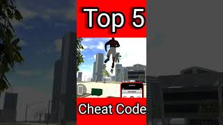 🤩Top 5 cheat code👍 ll Indian bikes driving 3d @rohitgamingstudio6902 #newupdate2023 #cheatcode