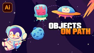 New Adobe Illustrator 2025 Feature Objects On Path Quick Tutorial