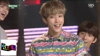 [B1A4 (Biwon eipo)] Solo Day @ Popular song Inkigayo 140803