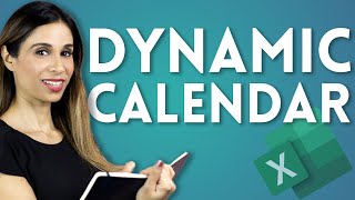 Excel Calendar with Just ONE Formula!