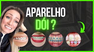 Aparelho ortodôntico dói?😰😱 Veja como funciona todo processo de movimentação! #dravanessagualda