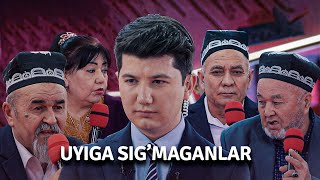 UYIGA SIG`MAGANLAR // AMIRXON UMAROV SHOUSI // OCHIQCHASIGA GAPLASHAMIZ