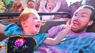 Surprising Adley with DiSNEYLAND! Niko on Rides, Kids meet Disney Princesses, Ultimate Best Day Ever