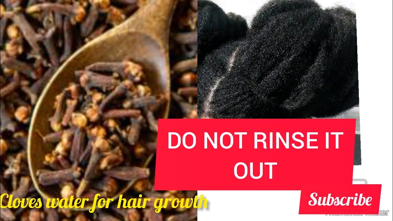 Diy Cloves Water For Double Hair Growth Stop Hair Loss Treat Itchy