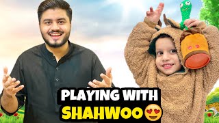 Playing With Shahwoo 😍 Khel Khel k bura haal hogaya 😂