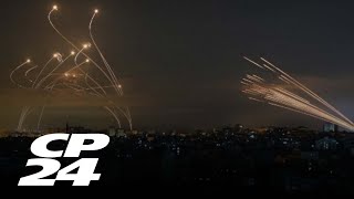 Barrage of missiles fired into southern Israel