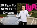 20 TIPS FOR NEW LYFT DRIVERS!