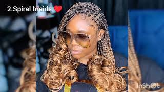 Best knotless braids hairstyles | Trending styles to rock this festive season#protectivehairstyle