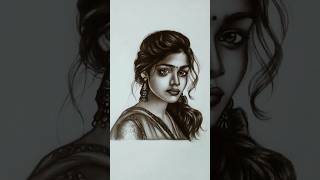 सुंदर लड़की का चित्र | हॉट गर्ल आर्ट Hot Buttyfull Girl Drawing | Pencil Art  | #art #shorts