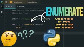 You have been missing out a lot if you're not using enumerate() in python