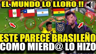 "PARECE BRASILEÑO" GONZALO PLATA HIZO LLORAR AL MUNDO TRAS SUS 2 GOLAZOS CON ECUADOR VS BOLIVIA 4-0