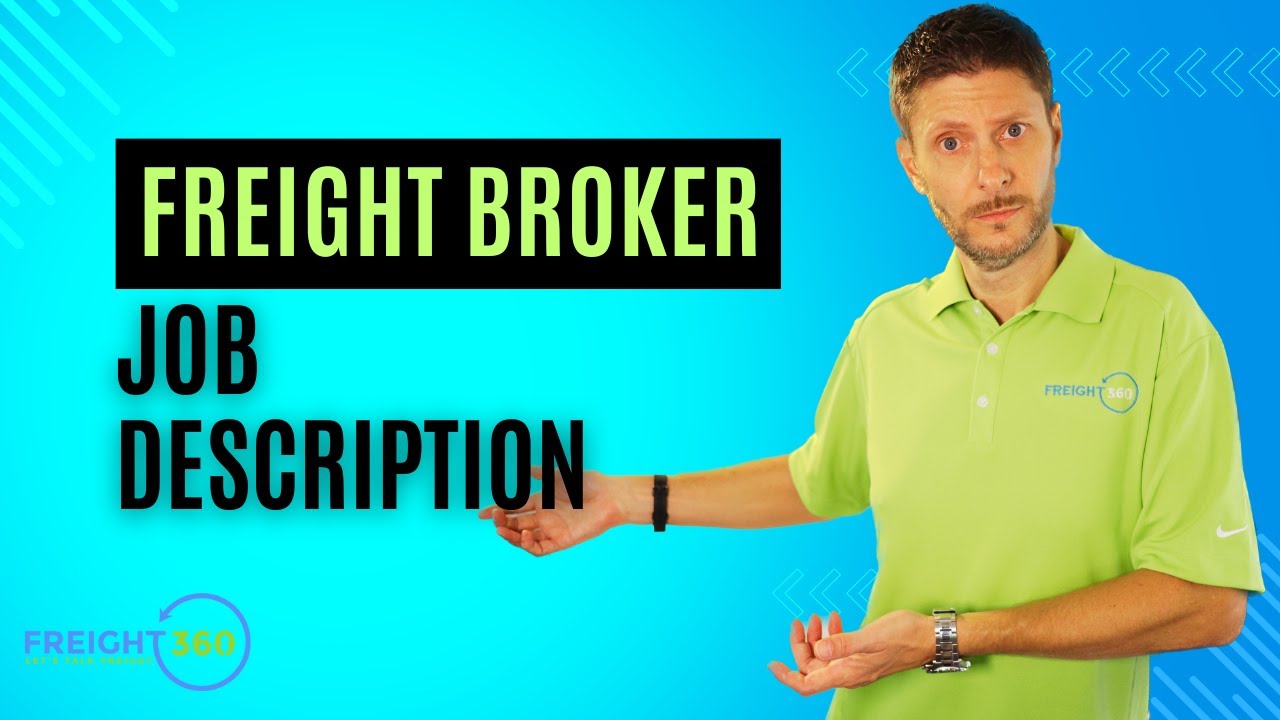 What Is A Freight Broker? - YouTube