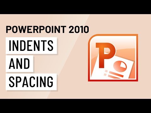 PowerPoint 2010: Indents & Spacing PowerPoint 2010: Indents & Spacing