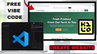 How To Vibe Code For Free Using Kilo Code In Vs Code (Create Website First)