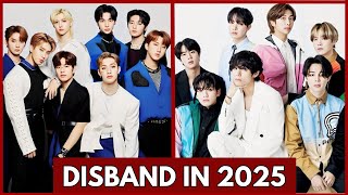 TOP K-POP GROUPS THAT WILL BE DISBANDED IN 2025-2026 | STRAY KIDS | ENHYPEN #kpop