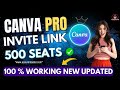 Canva Pro Free lifetime 2024 | Canva Pro Education free | Canva pro team invite