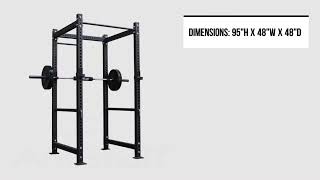 AmStaff Fitness Commercial Monster Power Rack 2.0 - fitnessavenue.ca