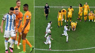 WATCH how Holland stars tried to intimidate Argentina striker before his decisive World Cup penalty