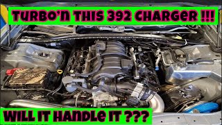 1000HP??? CUSTOM TURBO KIT ON 392 CHARGER SCATPACK!!!
