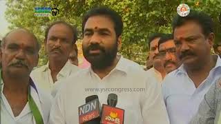 Nellore : YSRCP MLA Kotamreddy Sridhar Reddy speaks on \