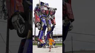 OPTIMUS PRIME in life action !! . #shorts #transformers