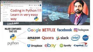 Getting started with python programming | beginners level | Google CoLab |Machine Learning |