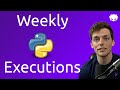 Execute Python Weekly to email Excel Generated Reports