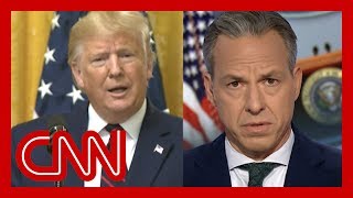 Jake Tapper: Trump refused to answer this question