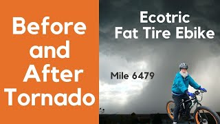 Ecotric Fat Tire Ebike Mile 6479: Before and After Tornado Area