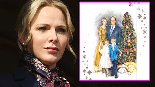 Princess Charlene has released first official Christmas cards