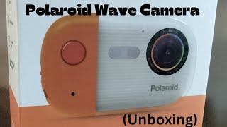 Polaroid Wave Camera (unboxing)