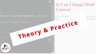 Discover how can you change HTML element content using JavaScript(. innerHTML )
