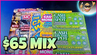 $65 VARIETY MIX OF FLORIDA SCRATCH OFFS!!